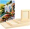 18 Pack Unfinished Wood Canvas Panels Kit -/11.8x7.9Inch/9x7.5Inch/6x6Inch/4.7x4.7Inch